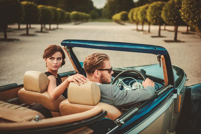 high-class escort experience in a luxury setting with elegant couple